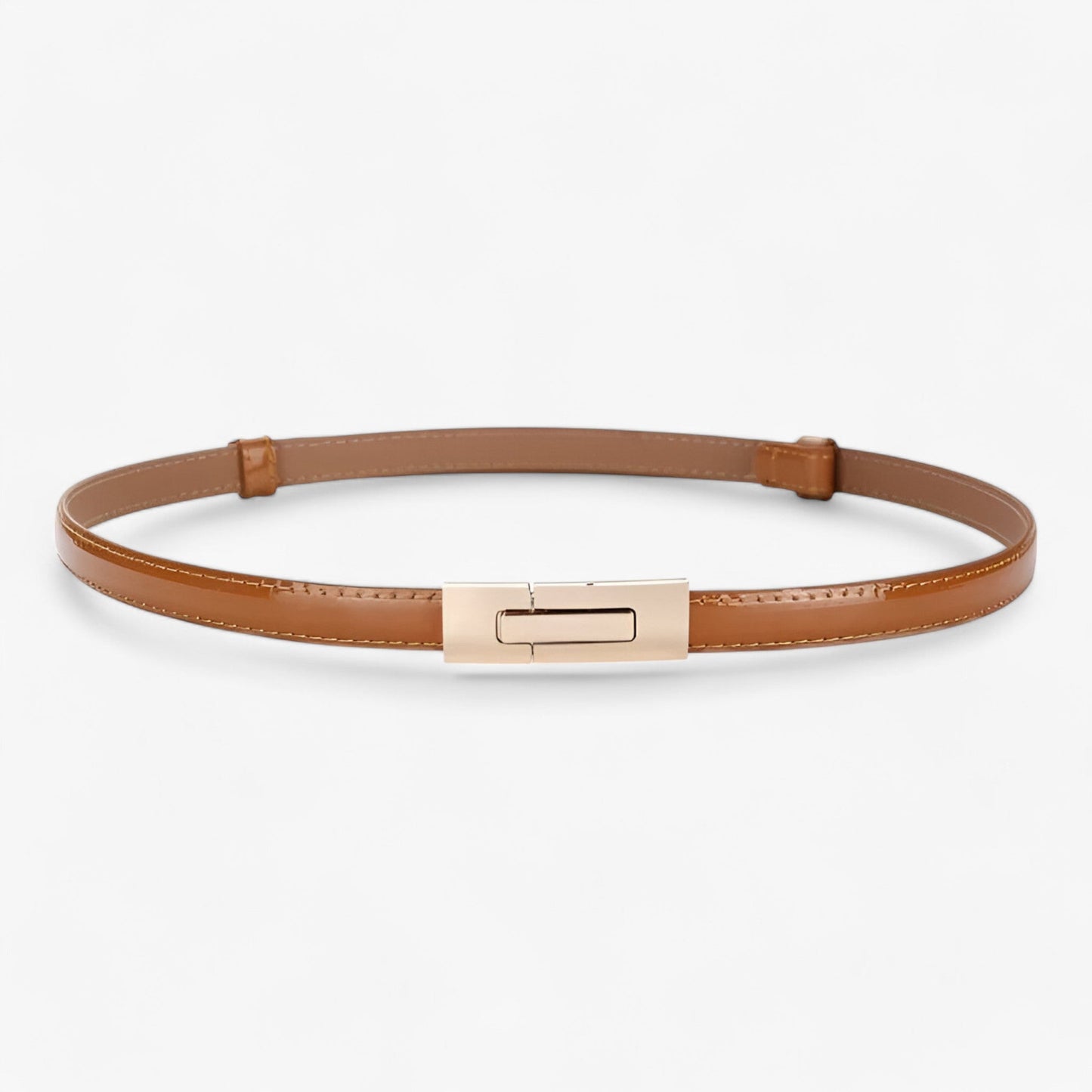 Joan - Slanke leren riem - Elegant en veelzijdig