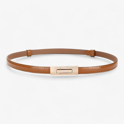 Joan - Slanke leren riem - Elegant en veelzijdig