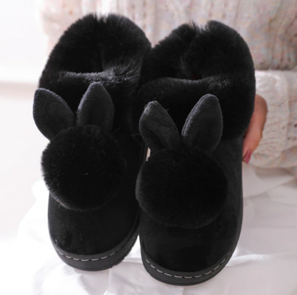 FuzzyHops™ – Fluffy Bunny Pantoffels voor Dames