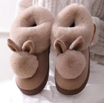 FuzzyHops™ – Fluffy Bunny Pantoffels voor Dames