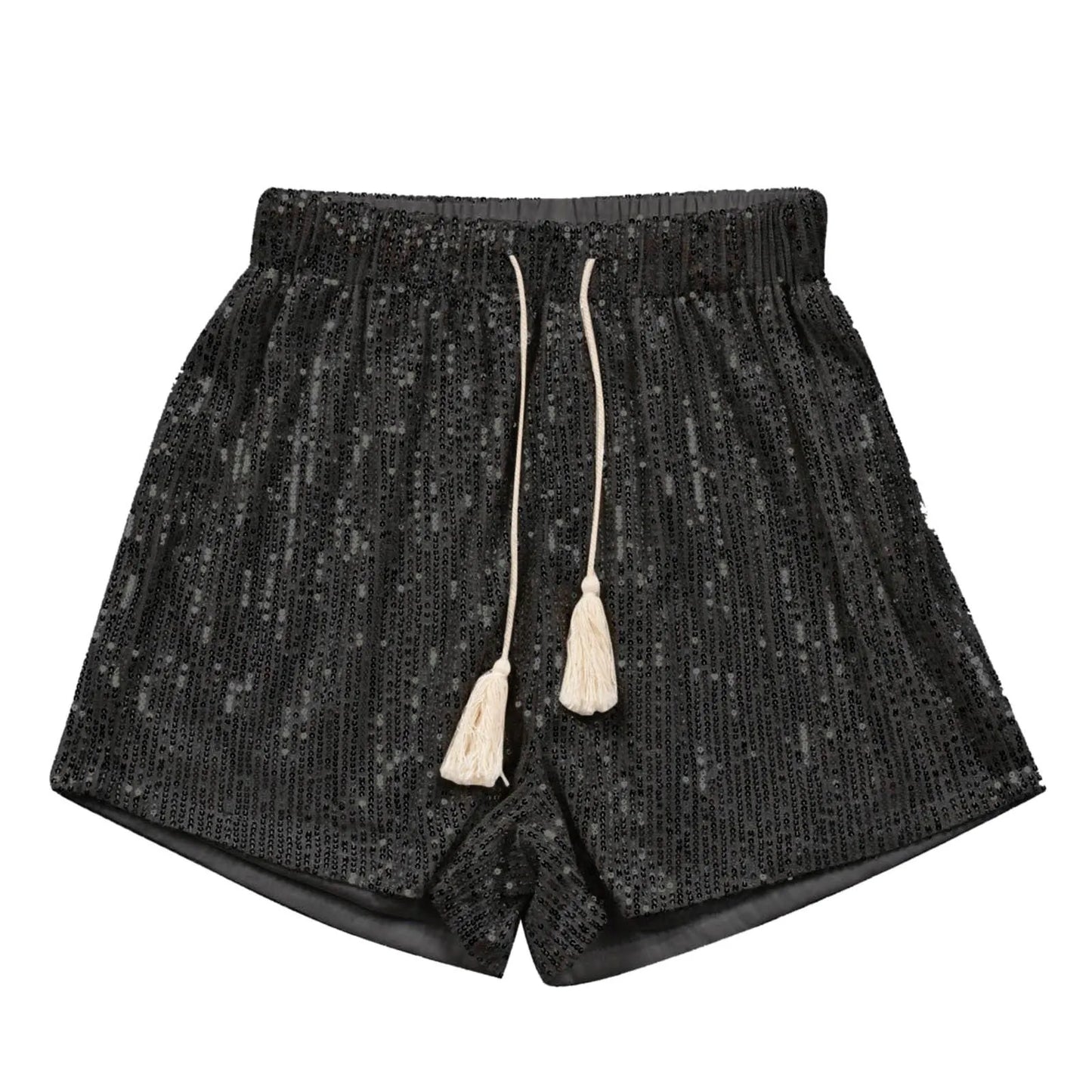Eva - Pailletten Korte Broek