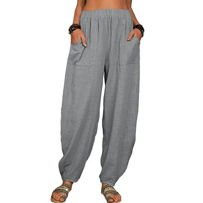 Loua - Luchtige Linnen Broek