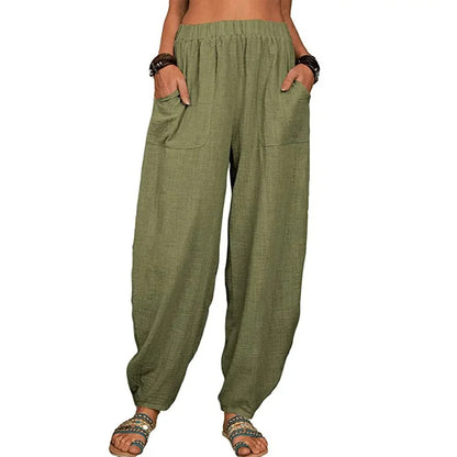 Loua - Luchtige Linnen Broek