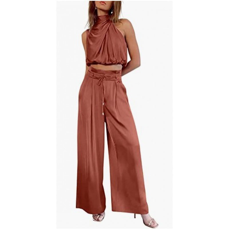 Diana – 2-Delige Set Cropped Top & Pantalon