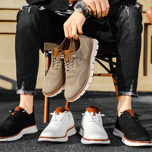 UrbanWalk™ – Ademend Casual-Sneaker met Klassieke Look