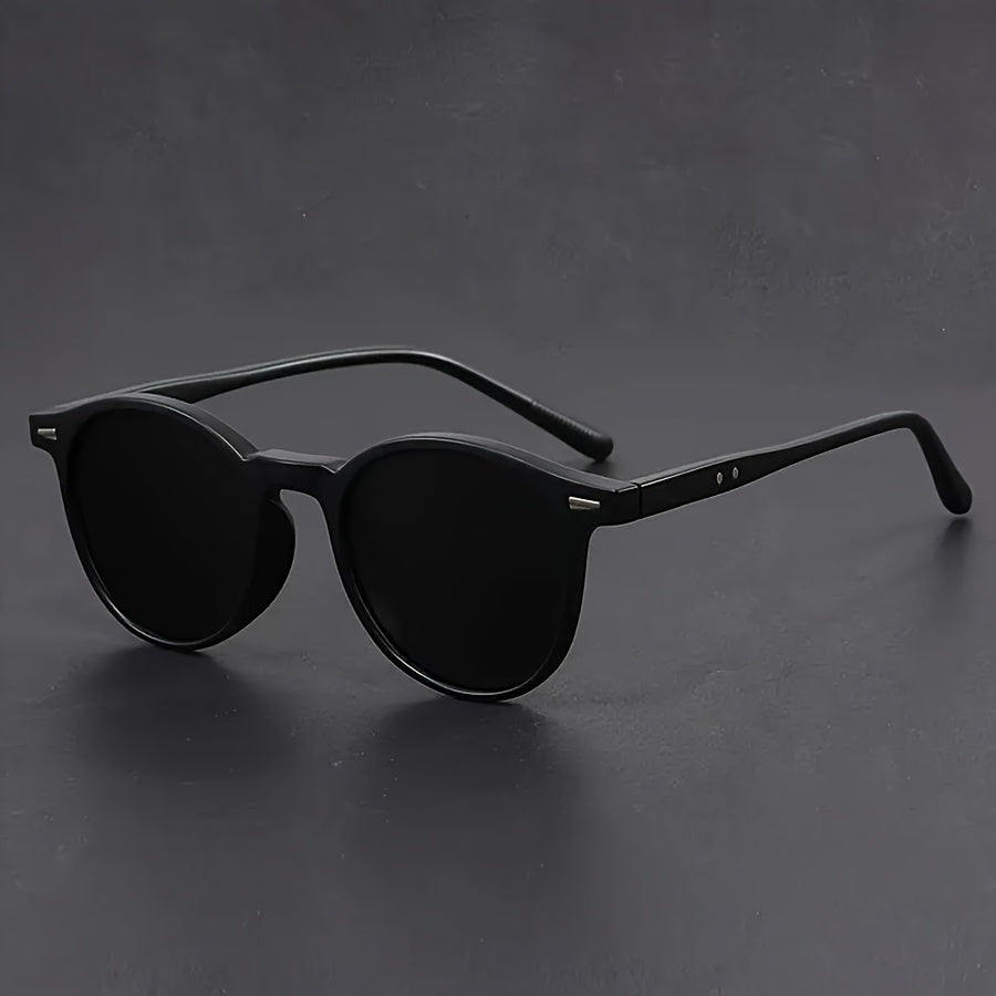 Noir – Unisex Zonnebril met Ronde Montuur