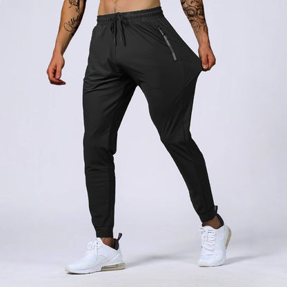 FlexForm™ – Heren Sport Jogger met Ritszakken & Stretch