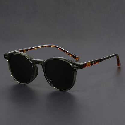 Noir – Unisex Zonnebril met Ronde Montuur