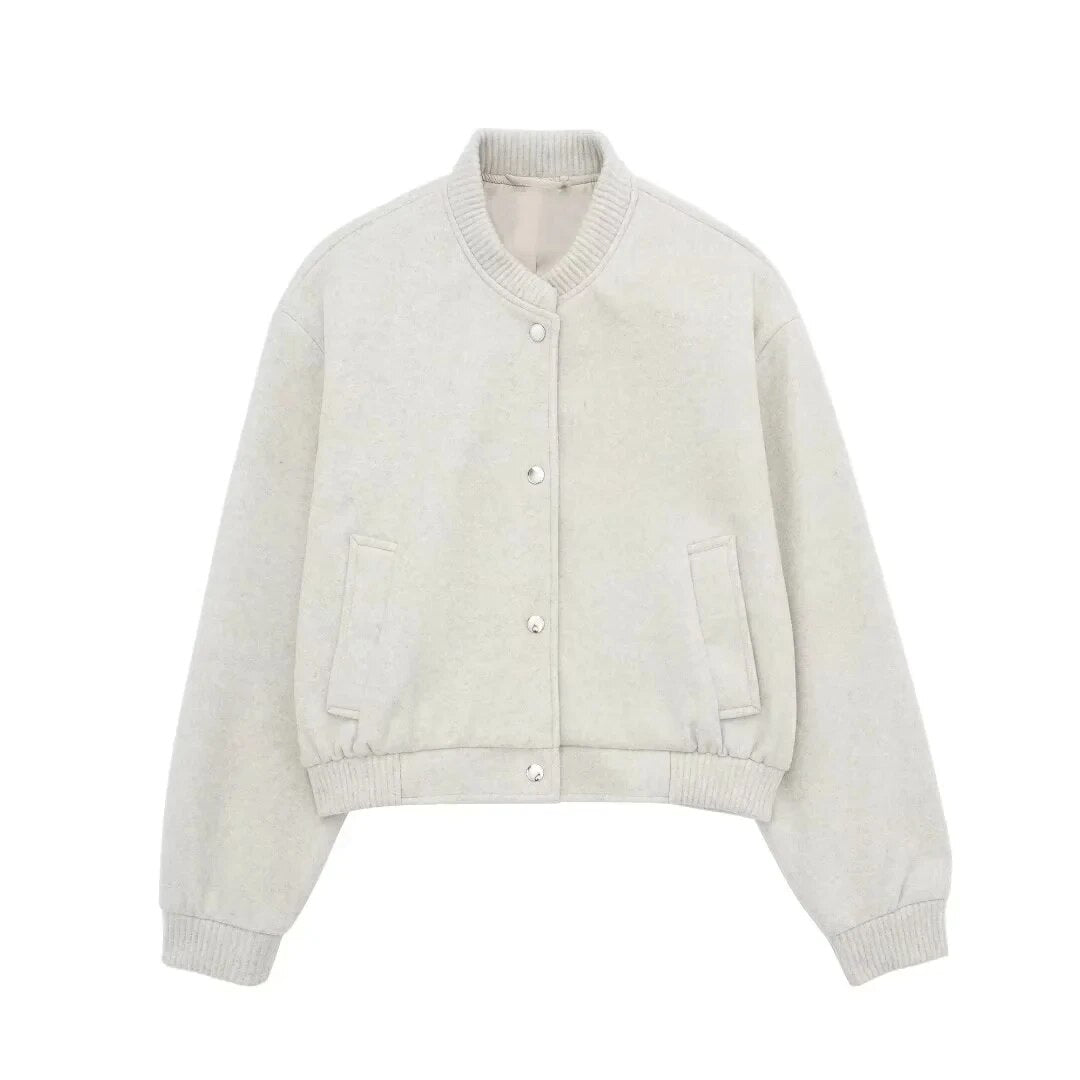 Amy - Chique Cropped Bomber