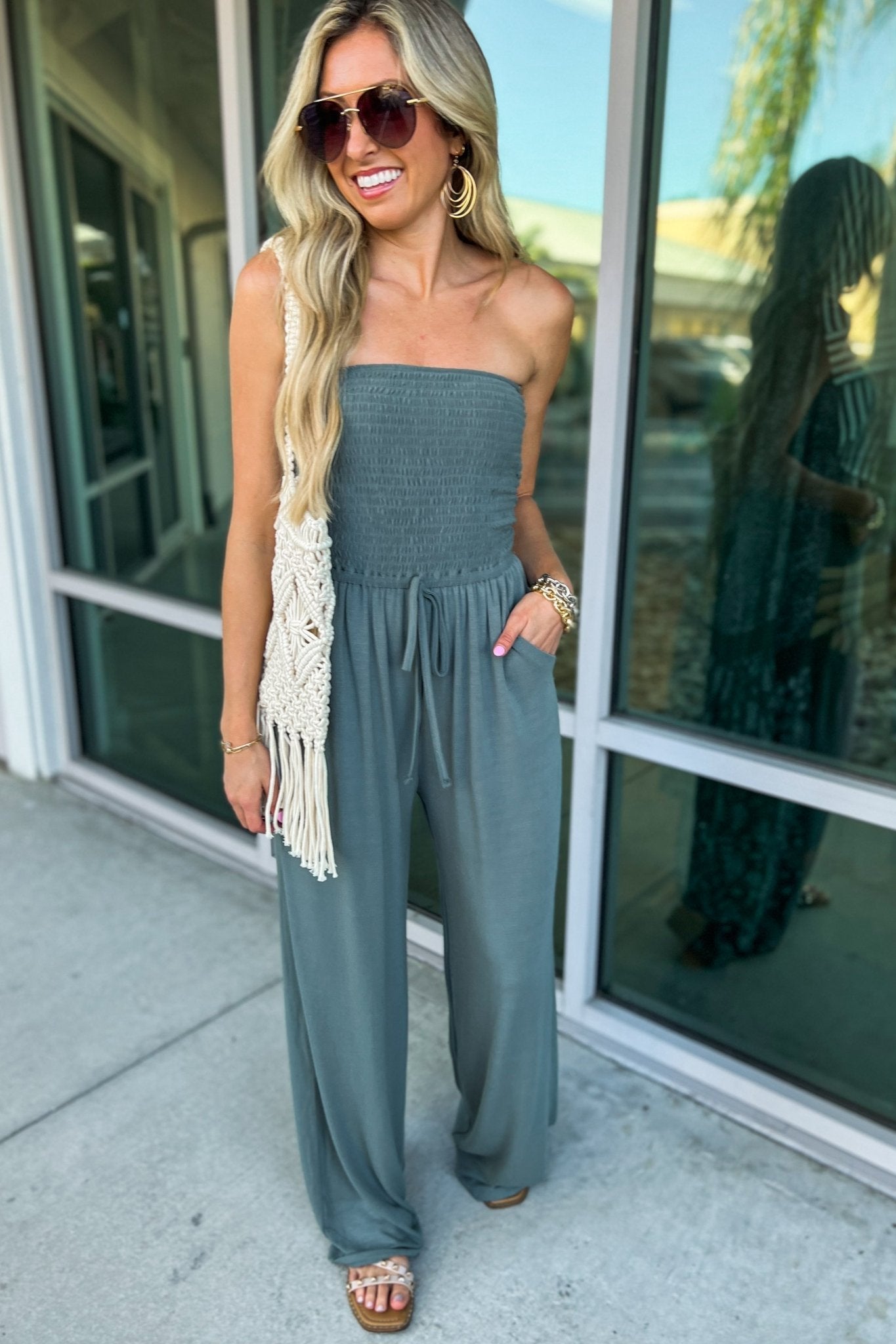 Lisbeth - Off-Shoulder Jumpsuit