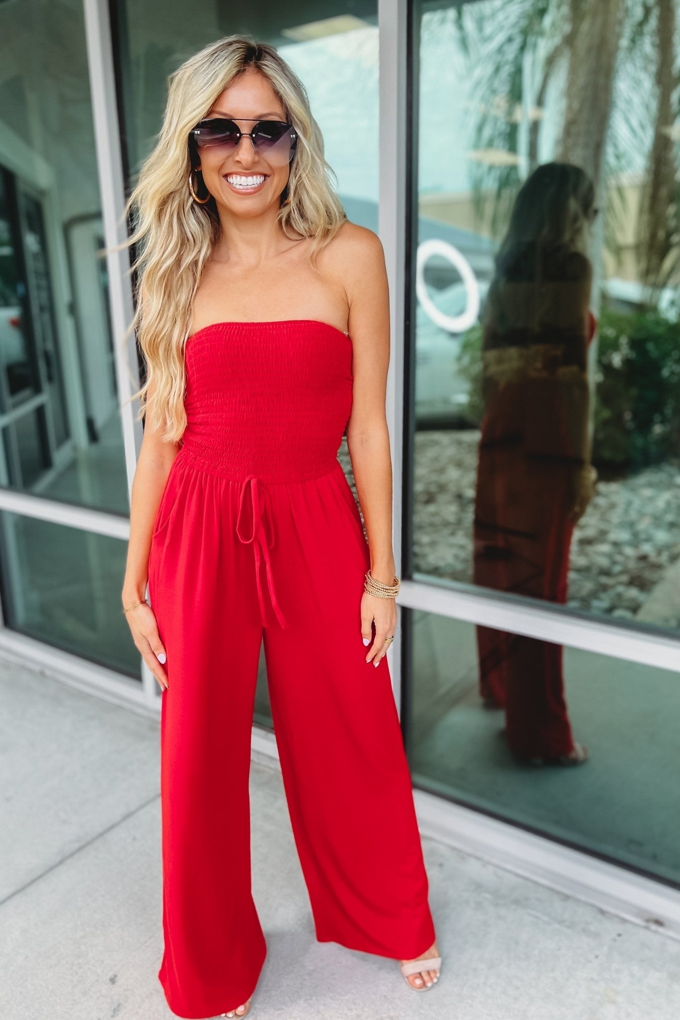 Lisbeth - Off-Shoulder Jumpsuit