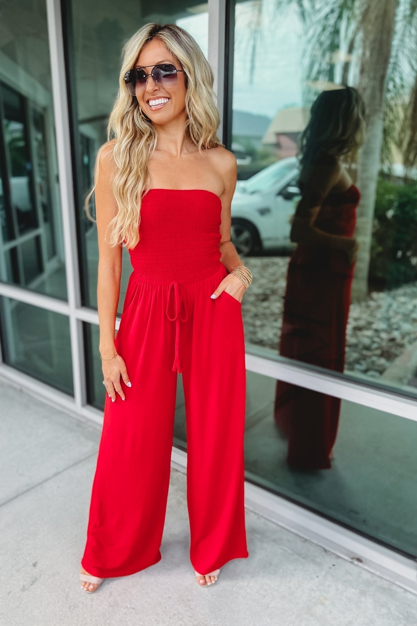 Lisbeth - Off-Shoulder Jumpsuit