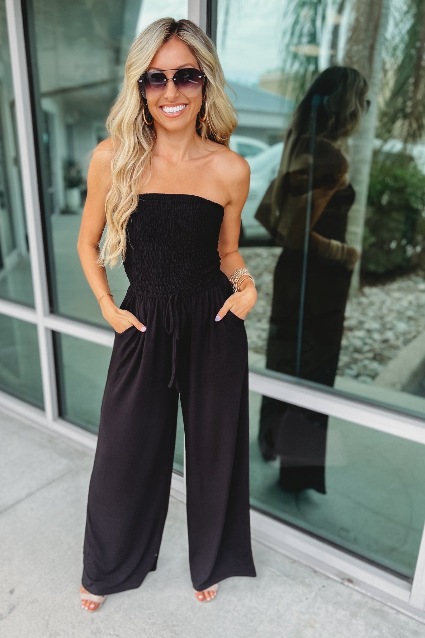 Lisbeth - Off-Shoulder Jumpsuit