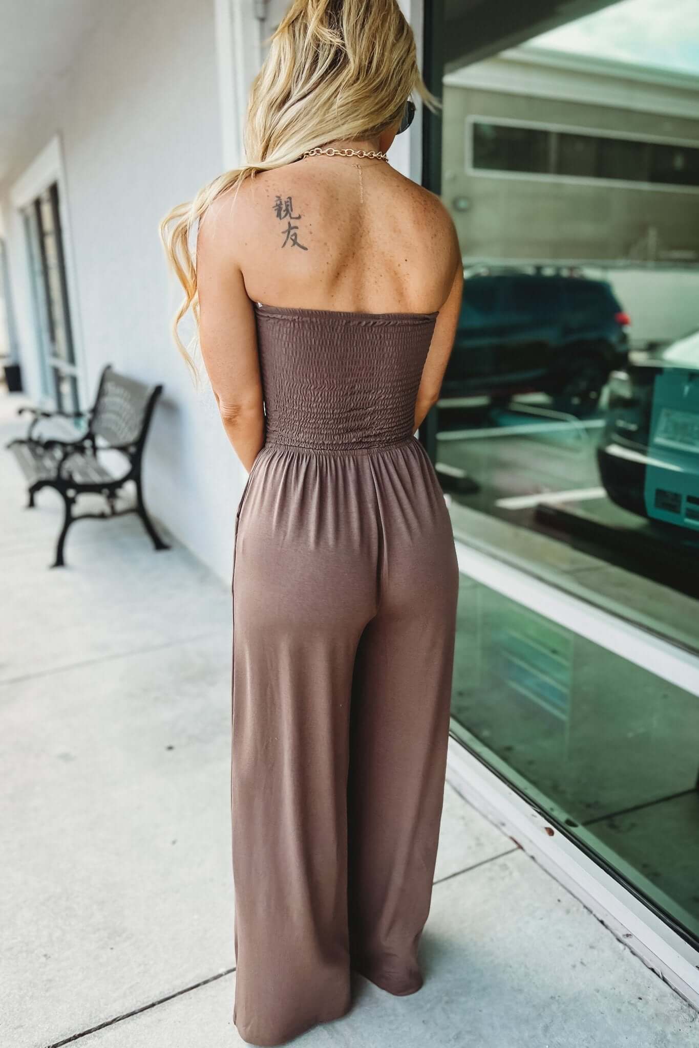 Lisbeth - Off-Shoulder Jumpsuit