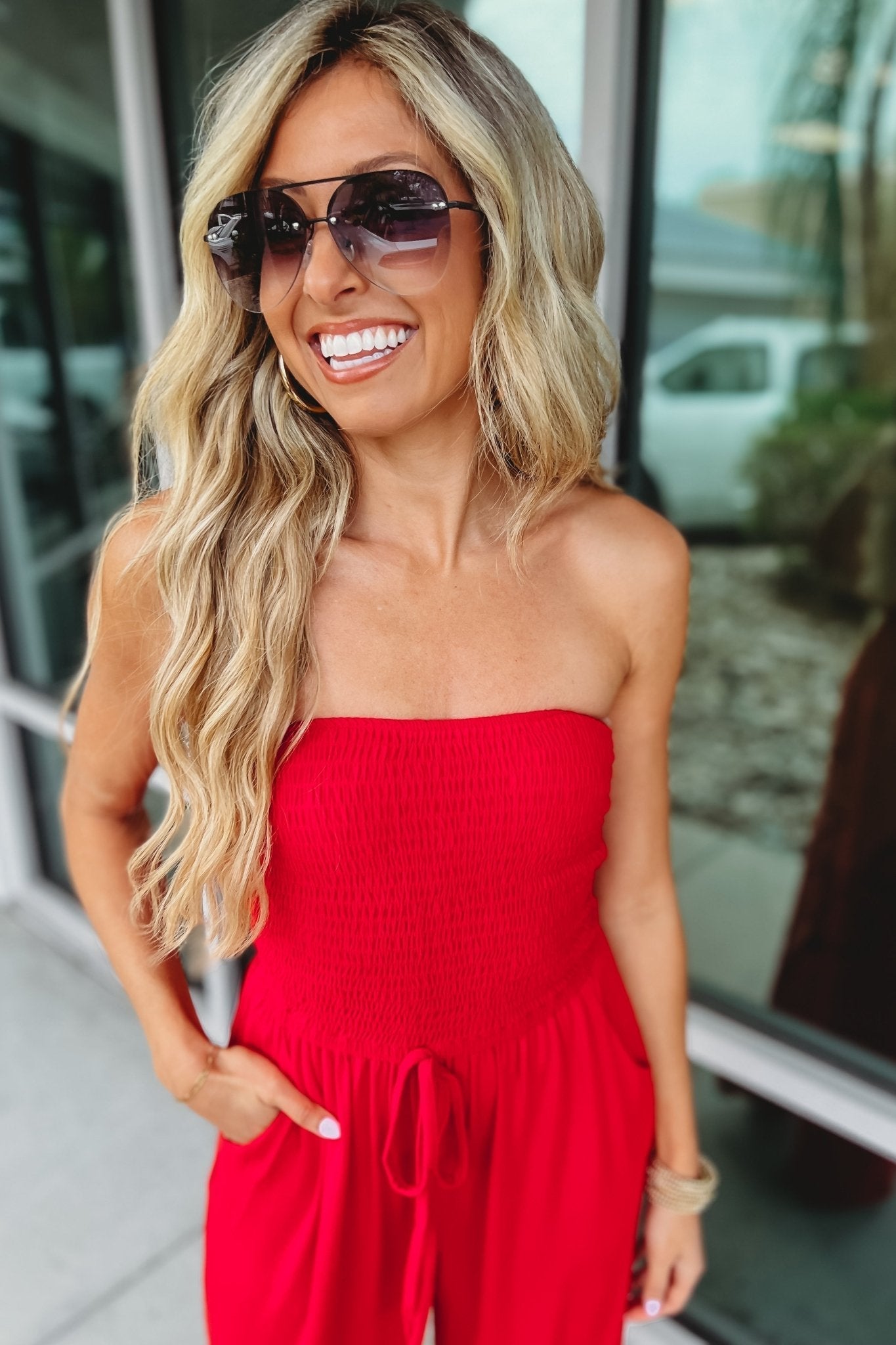 Lisbeth - Off-Shoulder Jumpsuit