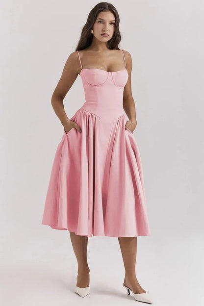 Emily - Elegante mouwloze jurk
