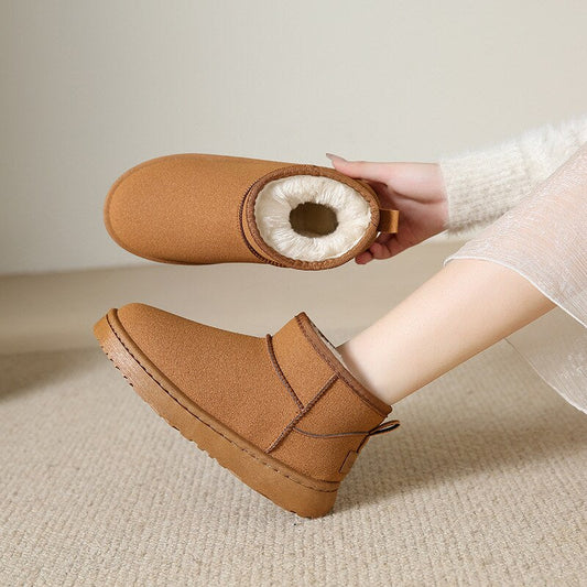 Roxy - Comfortabele Mini Boots met Bont